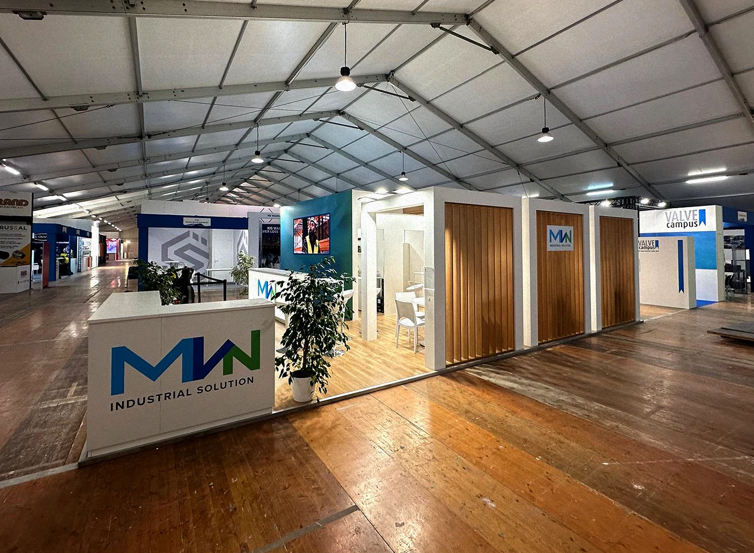 Allestimento Stand @ IVS - MVN Industrial Solutions