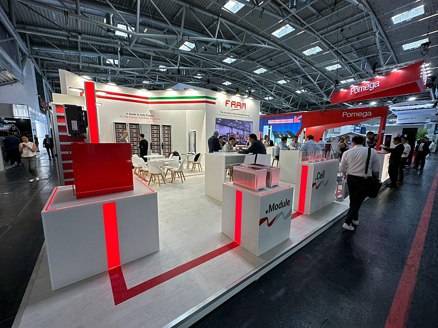 Allestimento stand fieristico FAAM