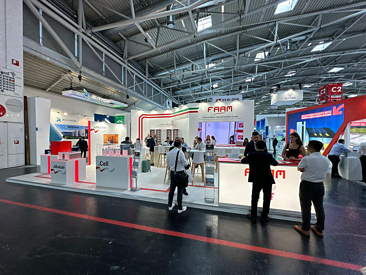 Allestimento stand fieristico FAAM