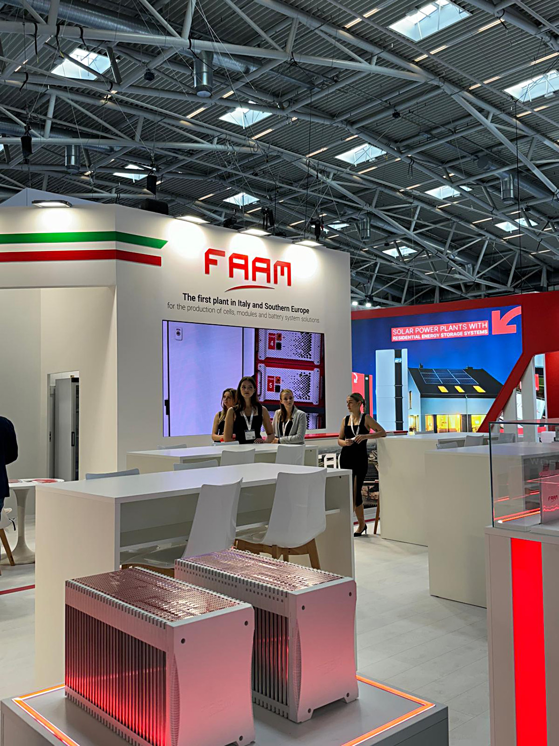 Allestimento stand fieristico FAAM