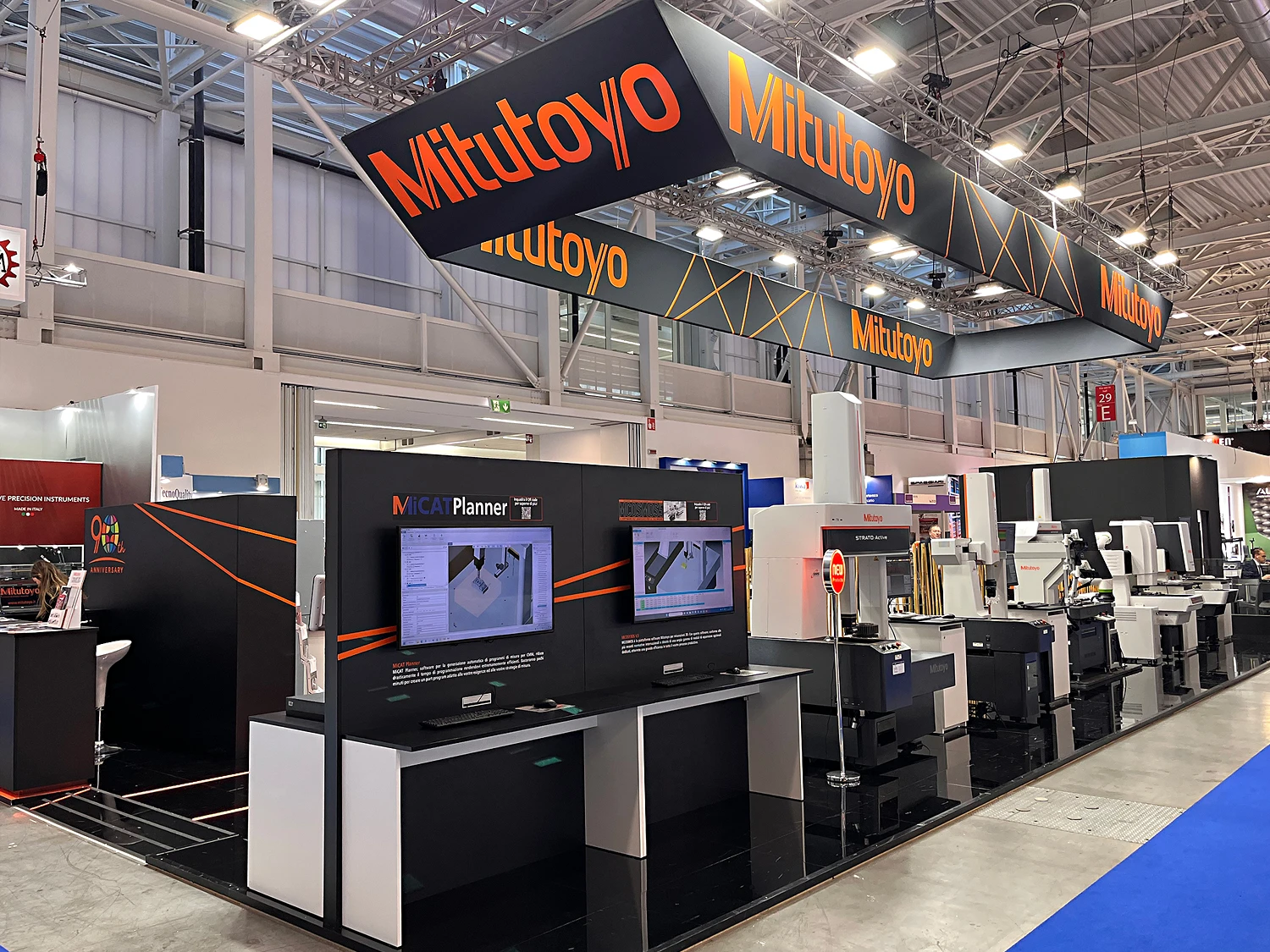 Stand @ MECSPE - Mitutoyo