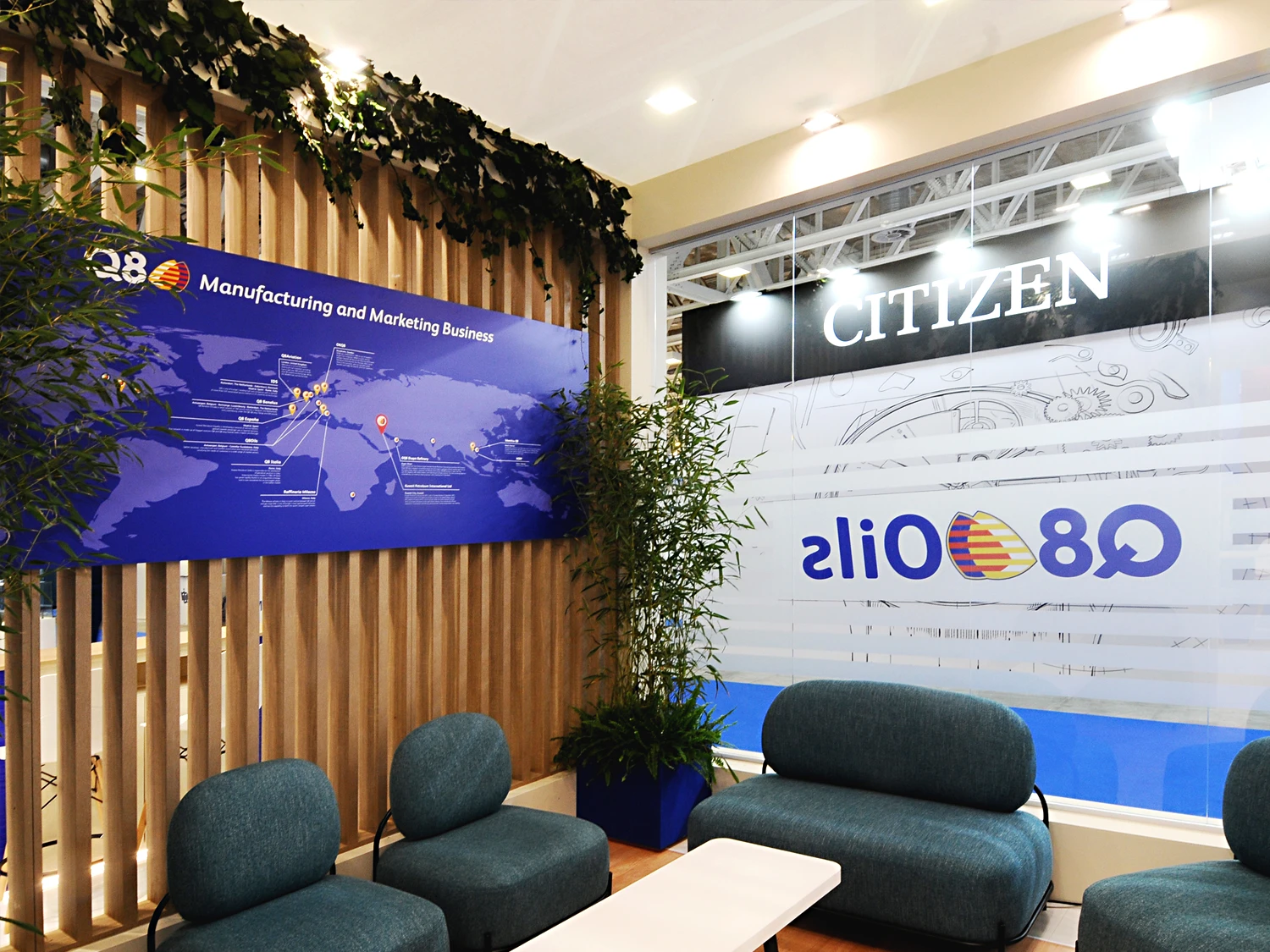 Stand @ MECSPE - Q8 Oils