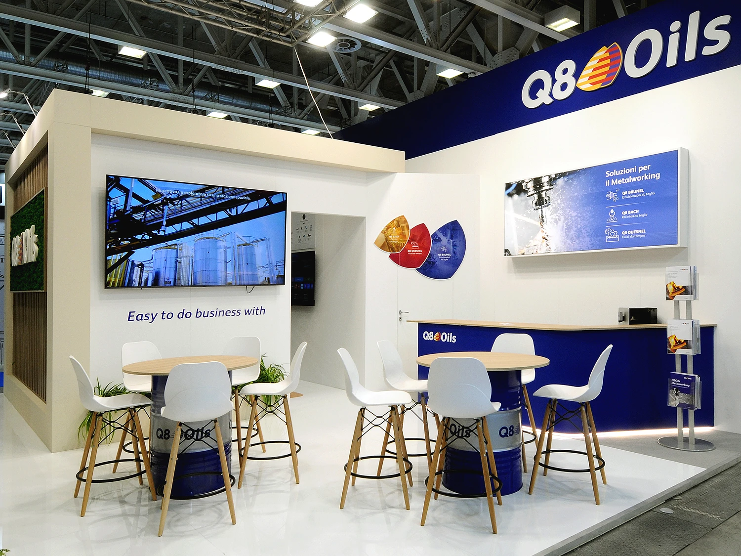 Stand @ MECSPE - Q8 Oils