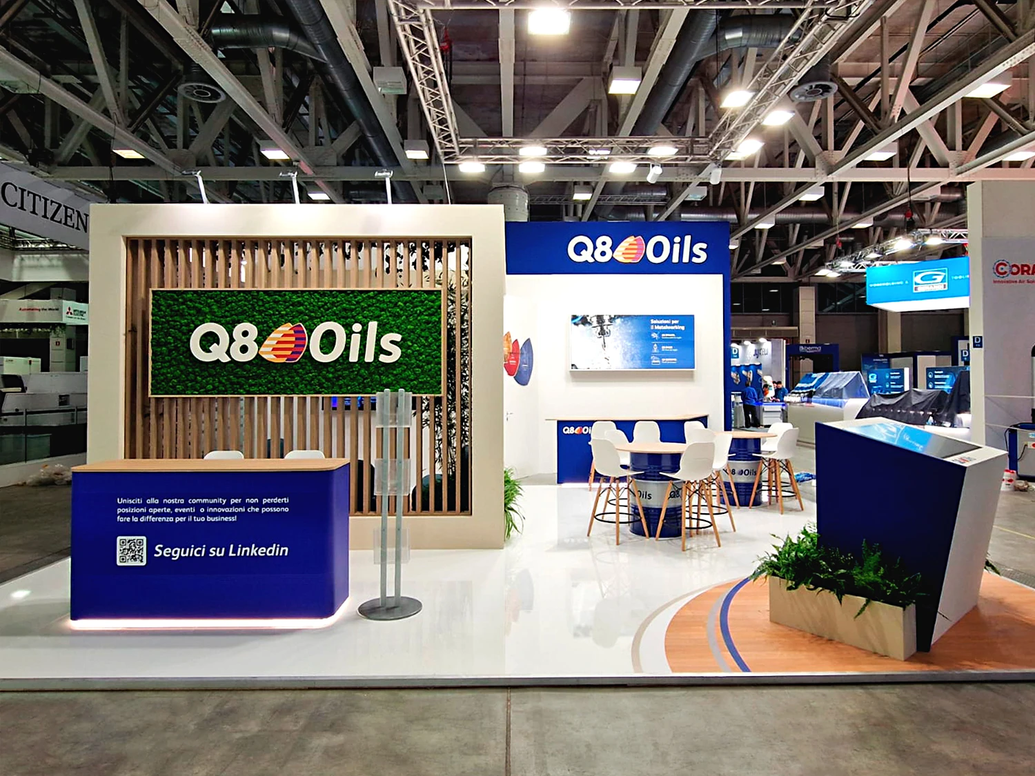 Stand @ MECSPE - Q8 Oils